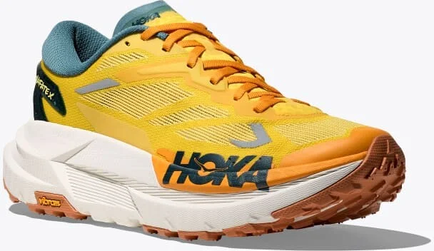 HOKA Men's Mafate X Shoes in Zest/Mountain Fog - Image 6