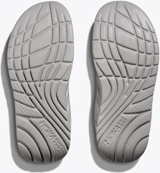 HOKA Men's Ora Recovery Flip Shoes in Stellar Grey/Oceanic - Image 7