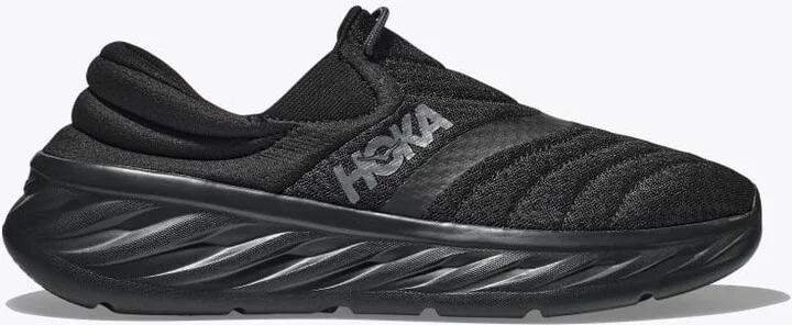 HOKA Men's ORA Recovery Shoe 2 in Black/Black