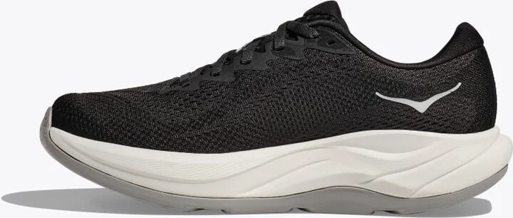 HOKA Men's Rincon 4 Shoes in Black/White - Image 8