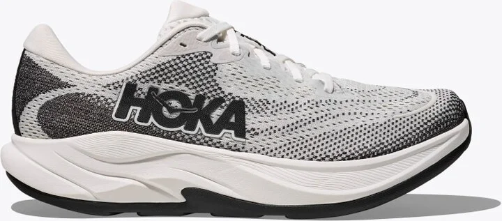 HOKA Men's Rincon 4 Shoes in White/Black