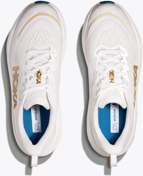 HOKA Men's Skyflow Shoes in Frost/Gold - Image 2