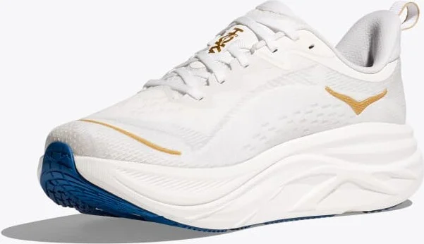 HOKA Men's Skyflow Shoes in Frost/Gold - Image 3