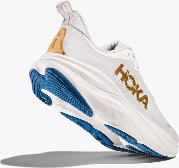 HOKA Men's Skyflow Shoes in Frost/Gold - Image 4