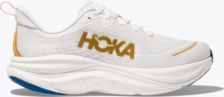 HOKA Men's Skyflow Shoes in Frost/Gold