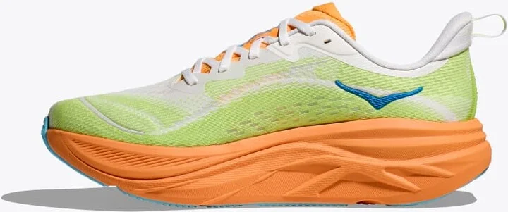 HOKA Men's Skyflow Shoes in Frost/Solar Flare - Image 8