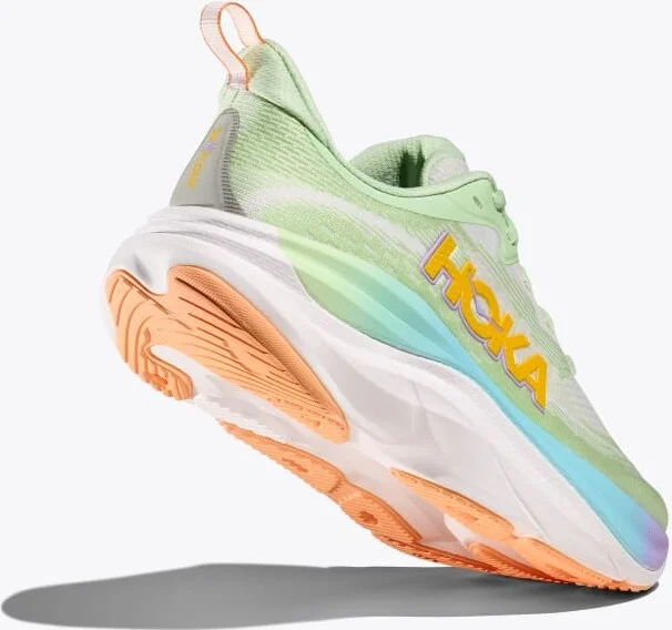 HOKA Men's Skyflow Shoes in Luna Moth/White - Image 4