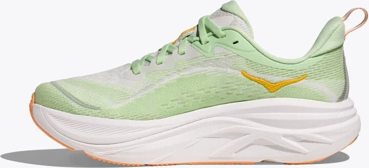 HOKA Men's Skyflow Shoes in Luna Moth/White - Image 8