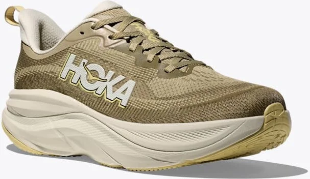 HOKA Men's Skyflow Shoes in Wild Mushroom/Grassland - Image 6
