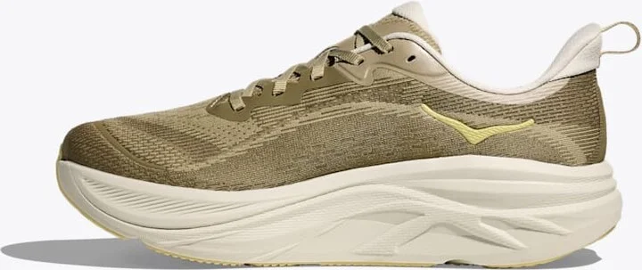 HOKA Men's Skyflow Shoes in Wild Mushroom/Grassland - Image 8