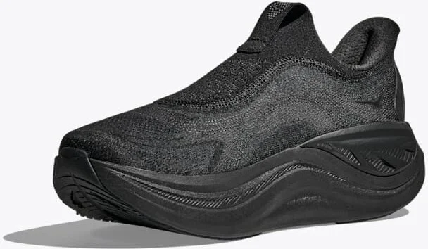 HOKA Men's Skyward Laceless in Black/Black - Image 3