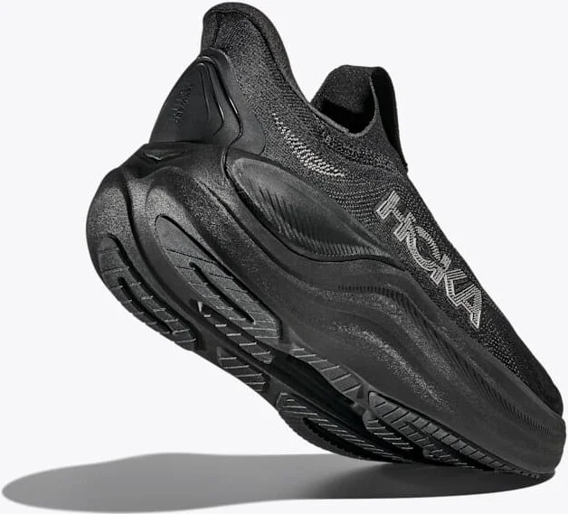 HOKA Men's Skyward Laceless in Black/Black - Image 4