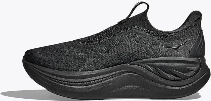 HOKA Men's Skyward Laceless in Black/Black - Image 8