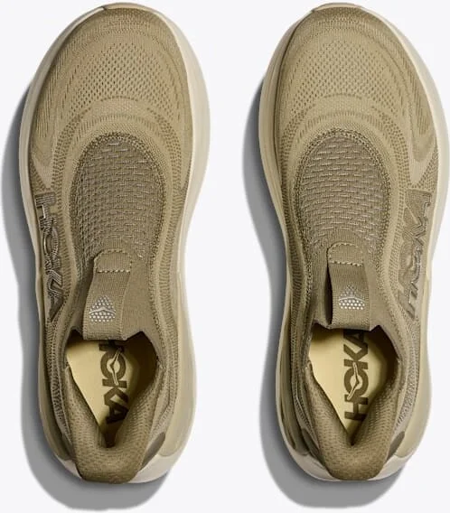 HOKA Men's Skyward Laceless in Grassland/Wild Mushroom - Image 2