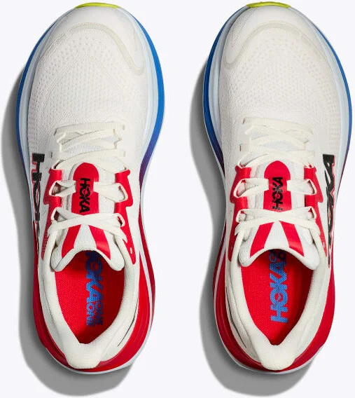 HOKA Men's Skyward X Shoes in Blanc De Blanc/Virtual Blue - Image 2
