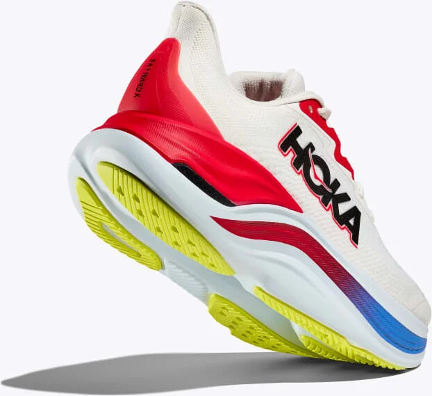 HOKA Men's Skyward X Shoes in Blanc De Blanc/Virtual Blue - Image 4