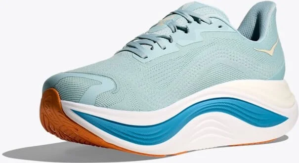 HOKA Men's Skyward X Shoes in Clear Sea/Alpine Blue - Image 3