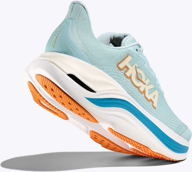 HOKA Men's Skyward X Shoes in Clear Sea/Alpine Blue - Image 4