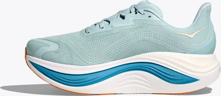HOKA Men's Skyward X Shoes in Clear Sea/Alpine Blue - Image 8