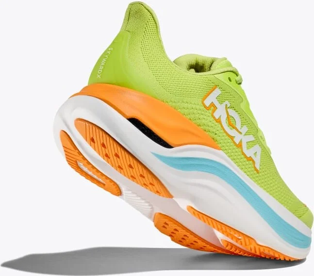HOKA Men's Skyward X Shoes in Lettuce/Cloudless - Image 4