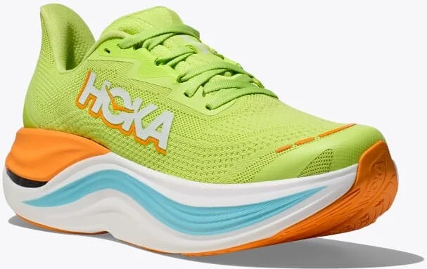 HOKA Men's Skyward X Shoes in Lettuce/Cloudless - Image 6