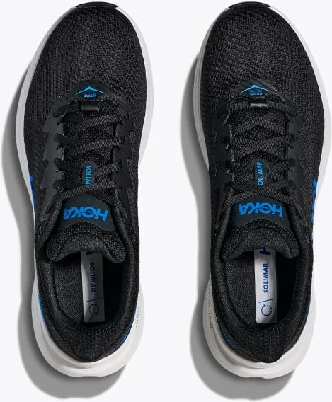 HOKA Men's Solimar Shoes in Black/Cosmic Grey - Image 2