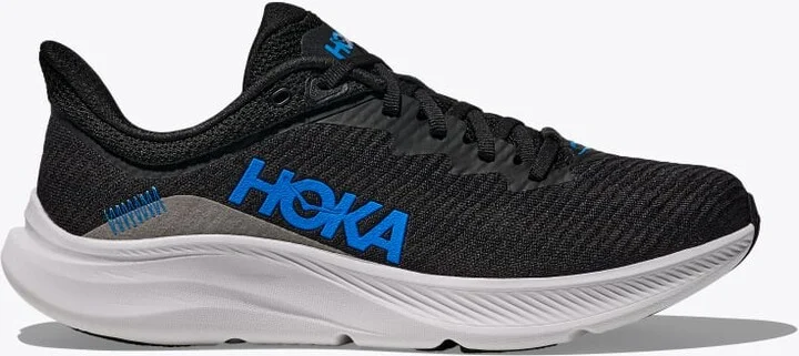 HOKA Men's Solimar Shoes in Black/Cosmic Grey