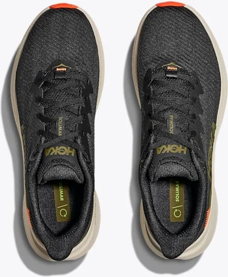HOKA Men's Solimar Shoes in Black/Truffle Salt - Image 2