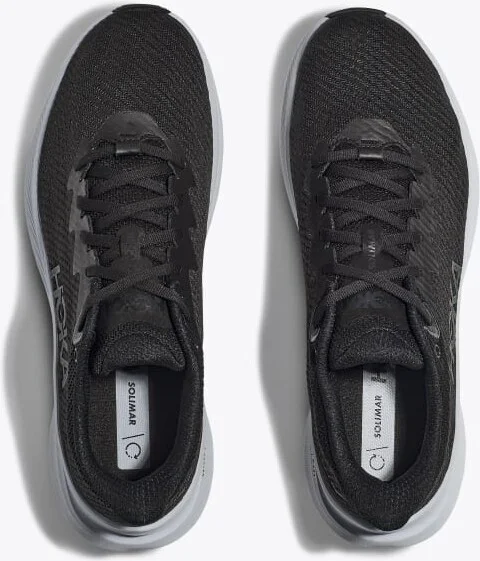HOKA Men's Solimar Shoes in Black/White - Image 2