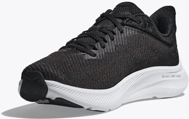 HOKA Men's Solimar Shoes in Black/White - Image 3