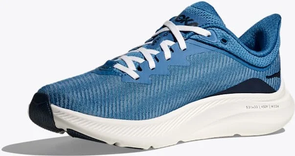 HOKA Men's Solimar Shoes in Foggy Night/White - Image 3