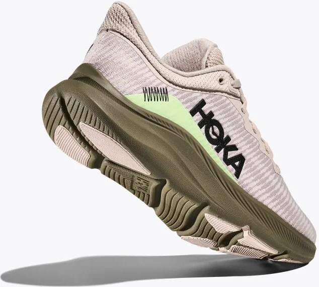 HOKA Men's Solimar Shoes in Putty/Eucalyptus - Image 4