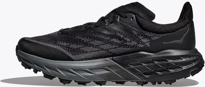 HOKA Men's Speedgoat 5 GTX Spike Shoes in Black/Black - Image 8