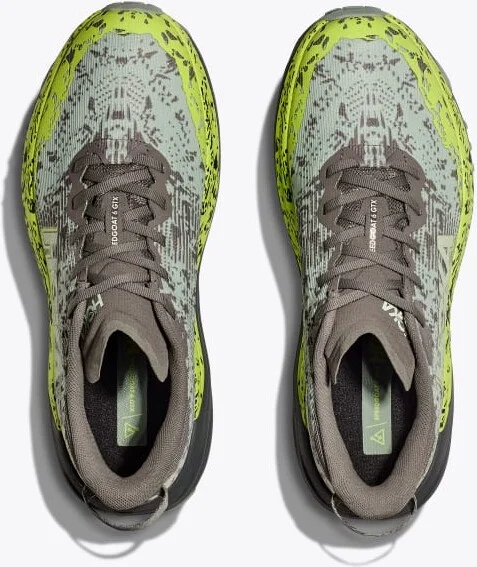 HOKA Men's Speedgoat 6 GTX Shoes in Slate/Aloe Vera - Image 2