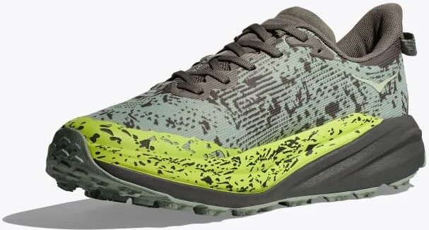 HOKA Men's Speedgoat 6 GTX Shoes in Slate/Aloe Vera - Image 3