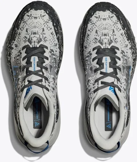 HOKA Men's Speedgoat 6 GTX Shoes in Stardust/Outer Orbit - Image 2