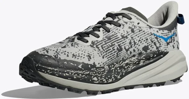 HOKA Men's Speedgoat 6 GTX Shoes in Stardust/Outer Orbit - Image 3