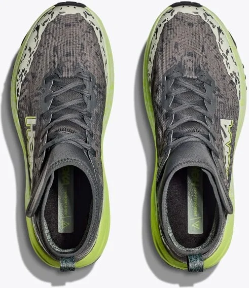 HOKA Men's Speedgoat 6 Mid GTX Shoes in Outer Orbit/Lettuce - Image 2