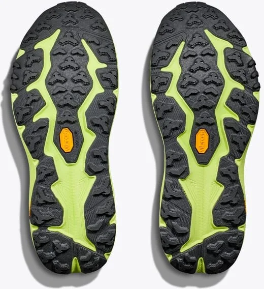 HOKA Men's Speedgoat 6 Mid GTX Shoes in Outer Orbit/Lettuce - Image 7