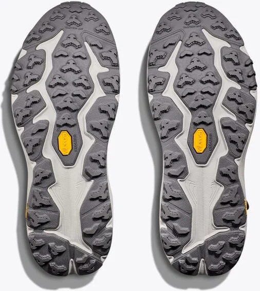 HOKA Men's Speedgoat 6 Mid GTX Shoes in Satellite Grey/Stardust - Image 7
