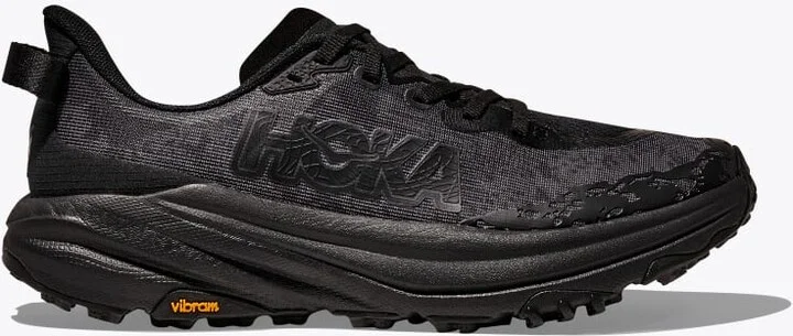 HOKA Men's Speedgoat 6 Shoes in Black/Black