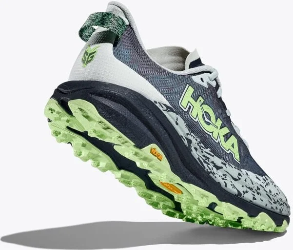 HOKA Men's Speedgoat 6 Shoes in Droplet/Nautical Dusk - Image 4