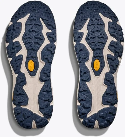 HOKA Men's Speedgoat 6 Shoes in Putty/Blue Twilight - Image 7