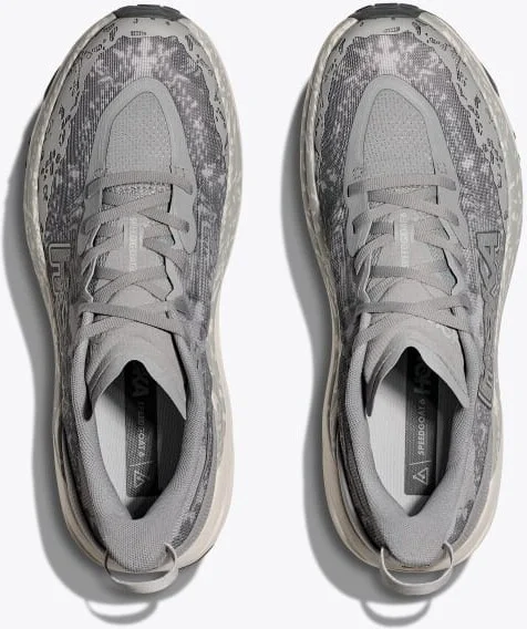 HOKA Men's Speedgoat 6 Shoes in Stellar Grey/Alabaster - Image 2