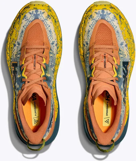 HOKA Men's Speedgoat 6 Shoes in Terra Cotta/Mountain Fog - Image 2