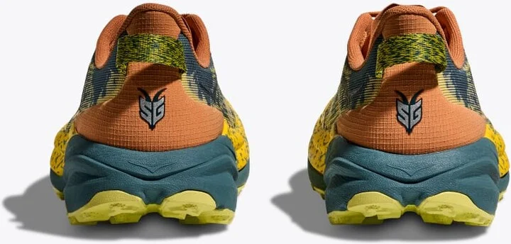 HOKA Men's Speedgoat 6 Shoes in Terra Cotta/Mountain Fog - Image 5
