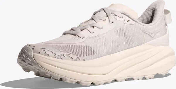 HOKA Men's Speedgoat 6 Shoes in White/Frost - Image 3