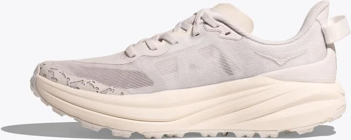 HOKA Men's Speedgoat 6 Shoes in White/Frost - Image 8