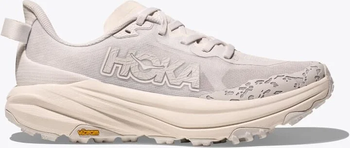 HOKA Men's Speedgoat 6 Shoes in White/Frost