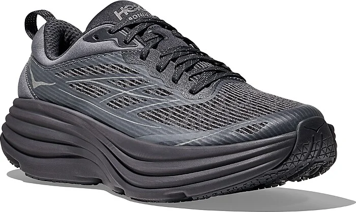 Hoka Men's Stealth/Tech Bondi 8 Caged Sneakers